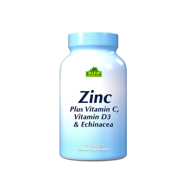 Zinc + Vit C & D + Echinecea (120 Cápsulas)