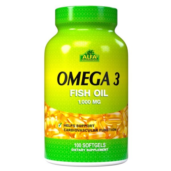 Omega 3 1000mg (100 Cápsulas)