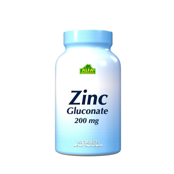 Zinc gluconate 200mg 100tab