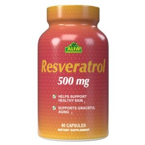 Resveratrol 500mg (60 Cápsulas)