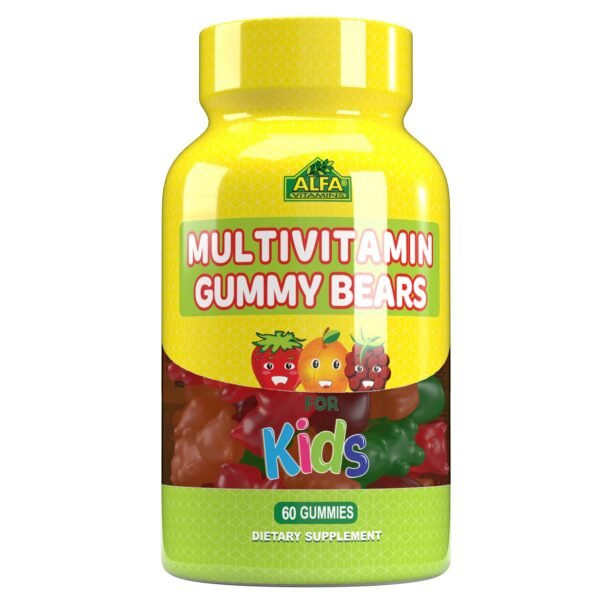 Multivitamin Gummy Bears 60 Caps Kids