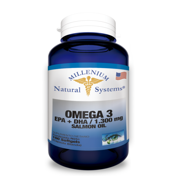 Omega 3 Epa+Dh 1300mg Salmòn 100Sg