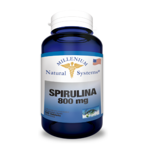Spirulina 800mg 100 Tabletas