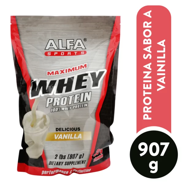 Maximum Whey Protein Sabor Vainilla