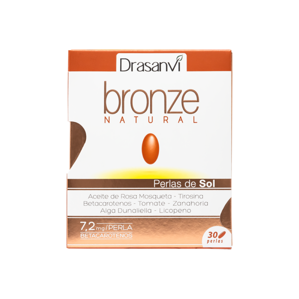 Perlas De Sol Bronze Natural 7.2mg Betacaroteno