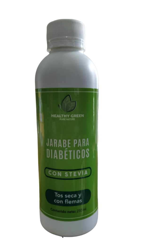 Jarabe Para Diabeticos 250ml Healthy  Green