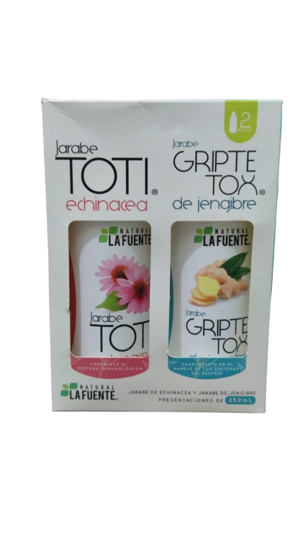 Jarabes Toti + Gripe Tox 250ml