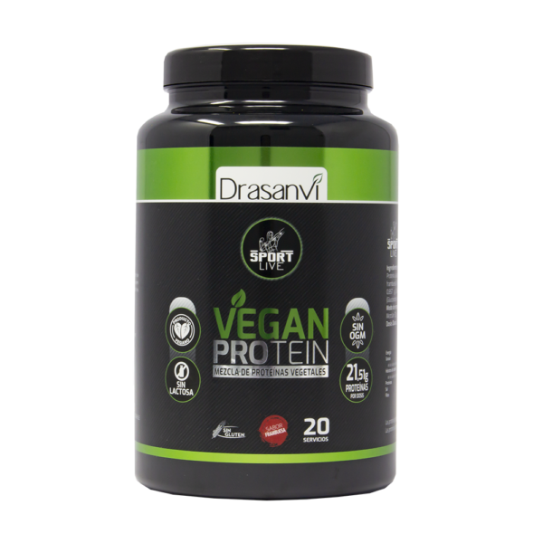 Vegan Protein Sabor  Frambuesa 600g