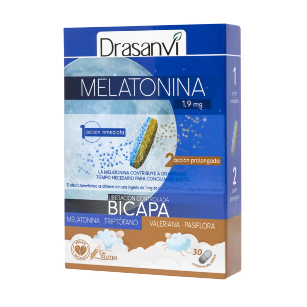 Melatonina Bicapa 1.9mg 30comp