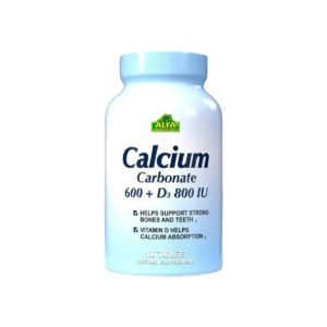Calcio carbonato De + Vit D3 800IU 100tab