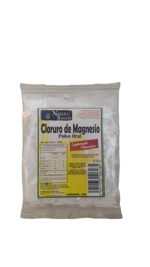 Cloruro de Magnesio Polvo Oral 33g