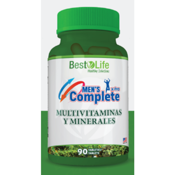 Multivitaminas y Minerales mens Complete