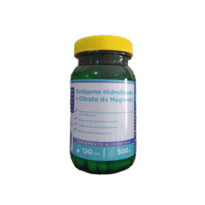 Colageno Hidrolizado con Citrato Magnesio 120caps