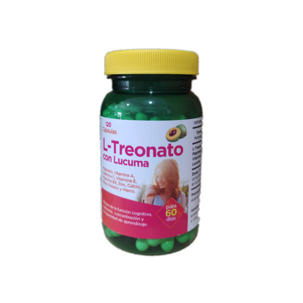 L-treonato de magnesio con lucuma 120cap