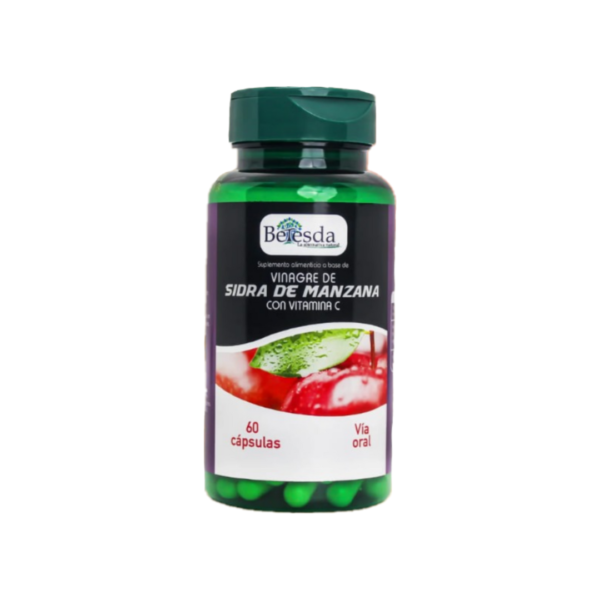 Vinagre de manzana con Vit C 60cap