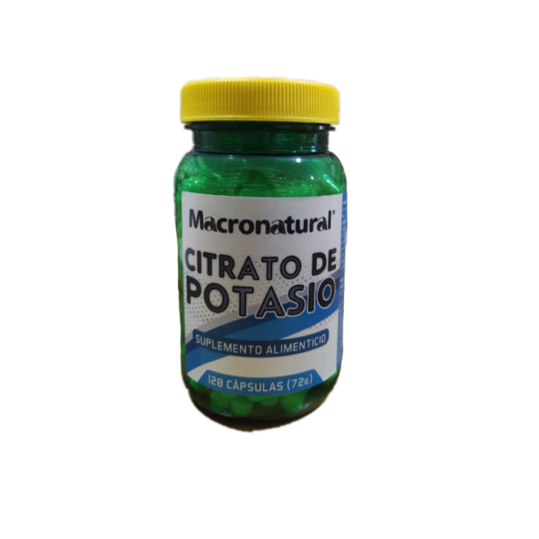 Citrato de Potasio 120 caps