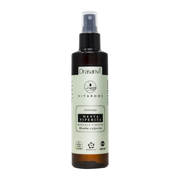 Hidrolato Menta piperita BIO 200 ml Vitaroms