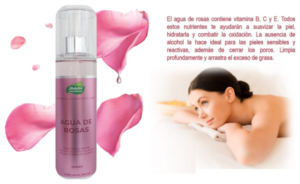Agua de Rosas 200ml