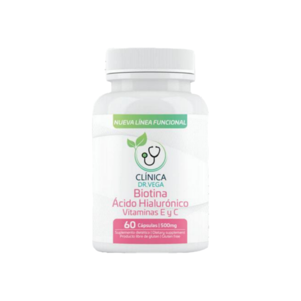 Biotina Ácido Hialuronico Vit.E y C(Bionat) 60c