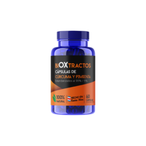 Biox Curcuma+Pimienta 60 Capsulas