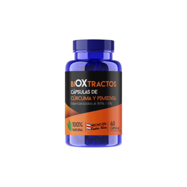 Biox Curcuma+Pimienta 60 Capsulas