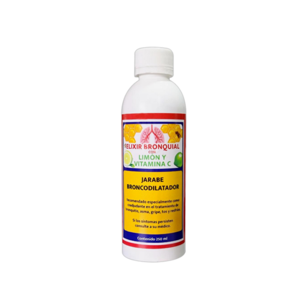 Elixir bronquial con limon y vit C 250 ml