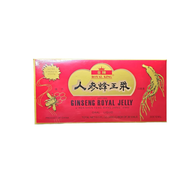 Bebida Ginseng Rojo 30 Viales