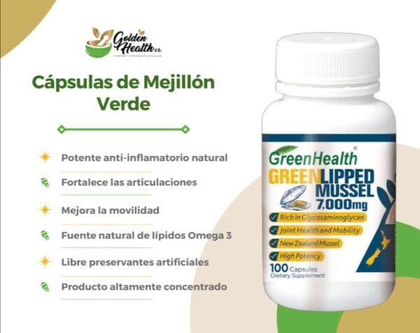 Mejillón Verde 7,000 mg
