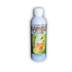 Jarabe de Bambu con miel y Limón