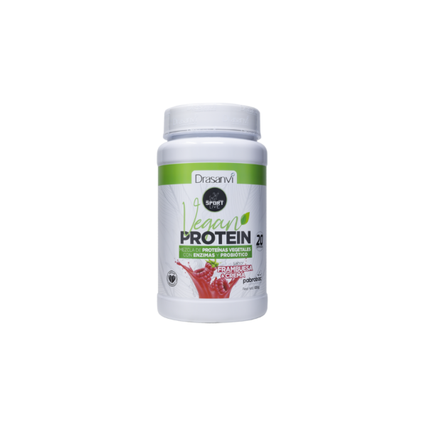 Vegan Protein Frambuesa y Crema 600g
