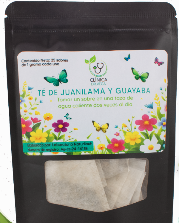 Té de Juanilama y Guayaba 25 sobres