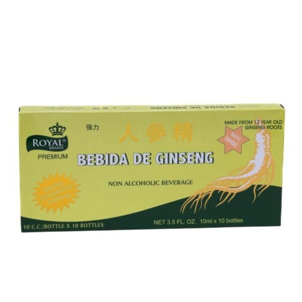 Bebida Ginseng Verde 10 viales
