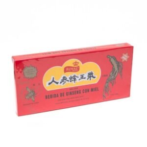 Bebida Ginseng Con Miel Rojo 10 Viales