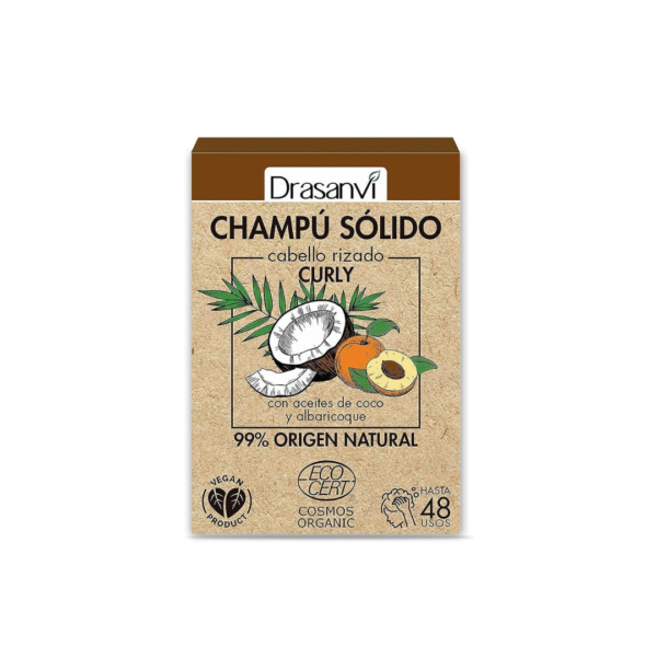 Champú Sólido Cabello Rizado 80 g