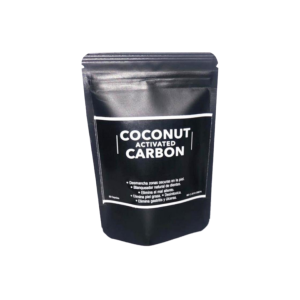 Carbón de coco 60 cap
