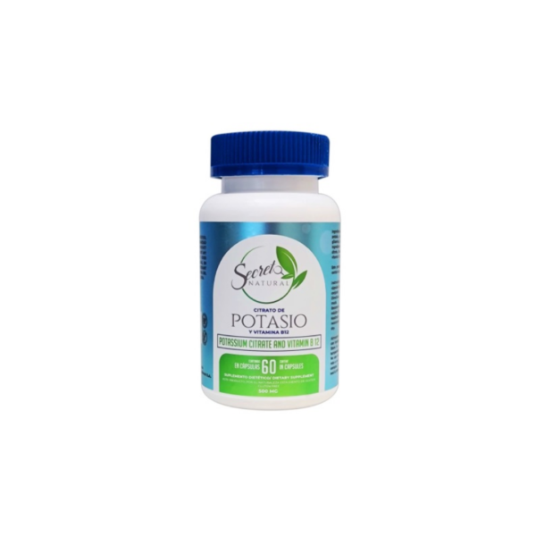 Citrato De Potasio 60 Capsulas