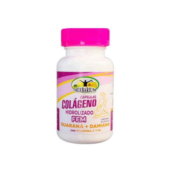 Colageno hidrolizado FEM +Vit C GUAR+DAM 90caps