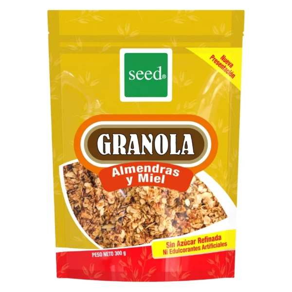 Seed Granola miel almendras