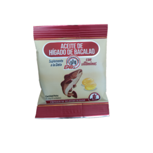 Aceite de hígado de Bacalao  25 Capsulas