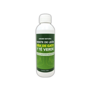 Jarabe Diente de Leon, Uña de Gato Y Té Verde