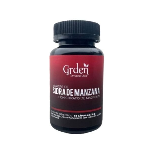 Vinagre de Sidra de Manzana con Cit Magnesio 60 caps