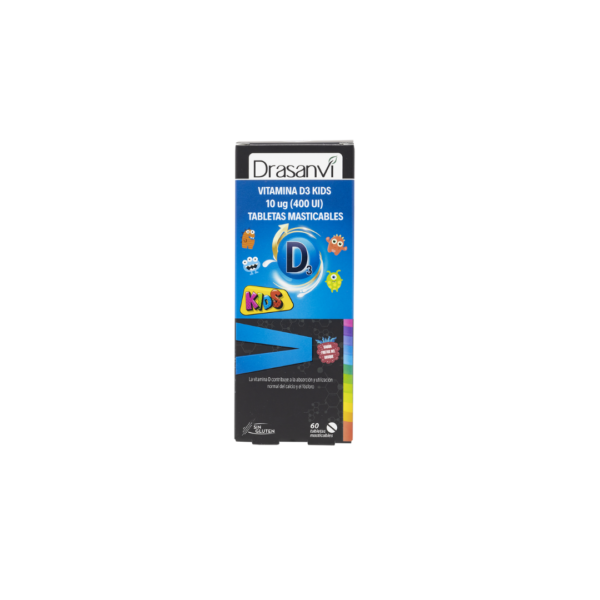 Vitamina D3 Kids masticable 60comp