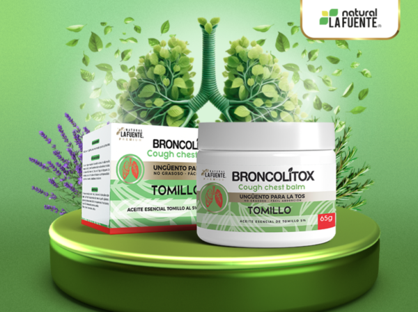 Broncolítox: Ungüento Expectorante a Base de Tomillo para la Tos Irritativa
