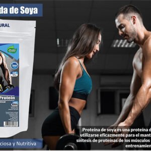Proteína Aislada de Soya Sabor Natural 500g