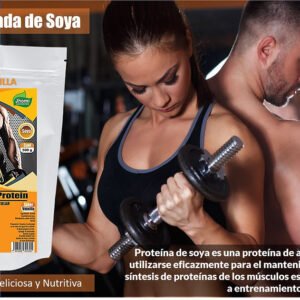 Proteína Aislada de Soya Sabor Vainilla 500g