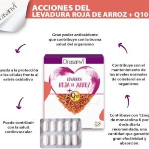 Levadura Roja de Arroz con Coenzima Q10
